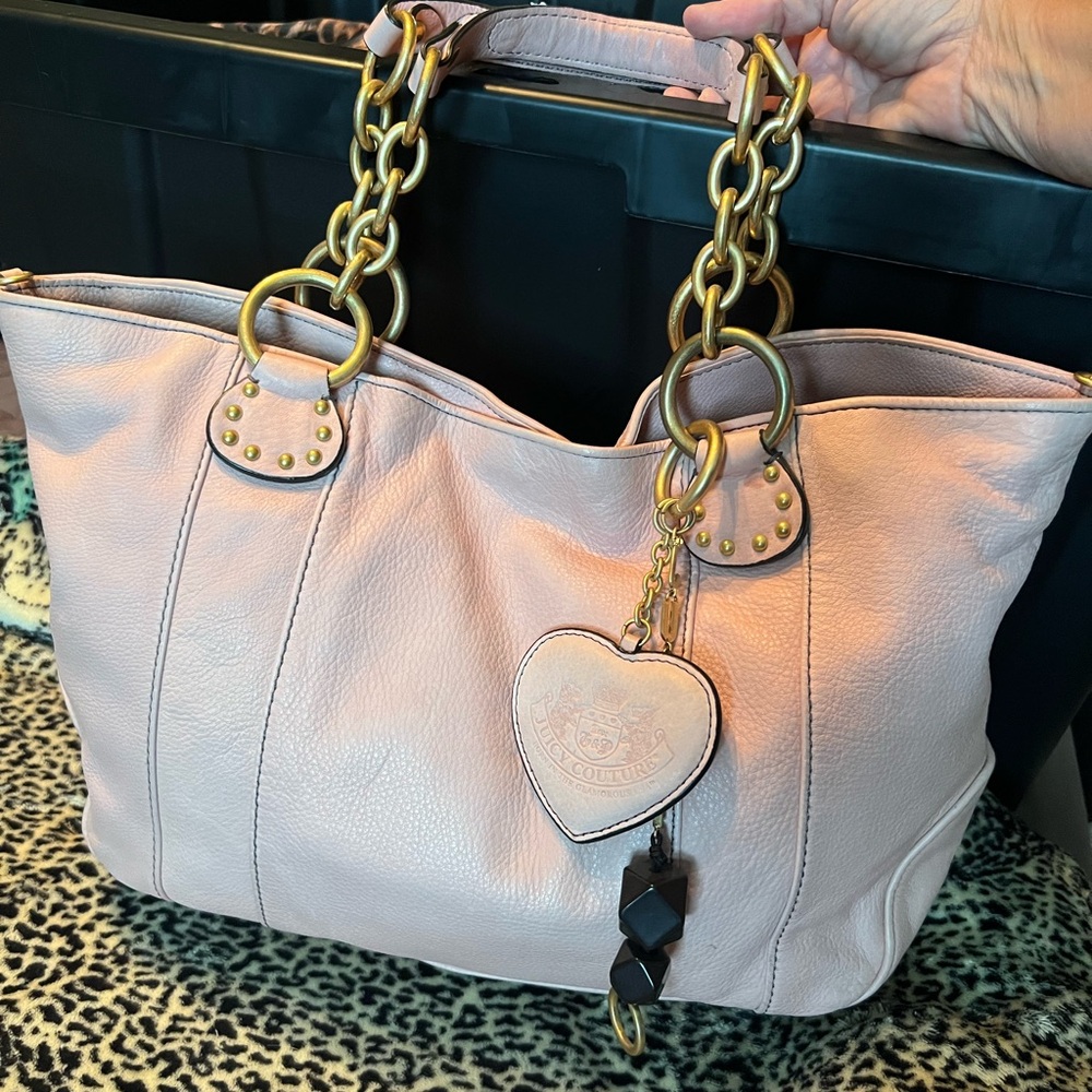 Juicy Couture Pink leather
